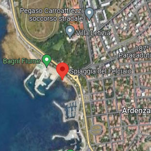 Spiaggia del Felciaio a Livorno