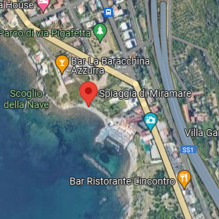 Spiaggia di Miramare a Livorno